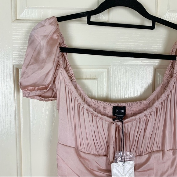 Bardot dress sz 10 NEW RR$149 dusty rose pink - Picture 3 of 6